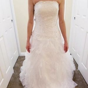 Monique Luo exclusively David's Bridal Dress